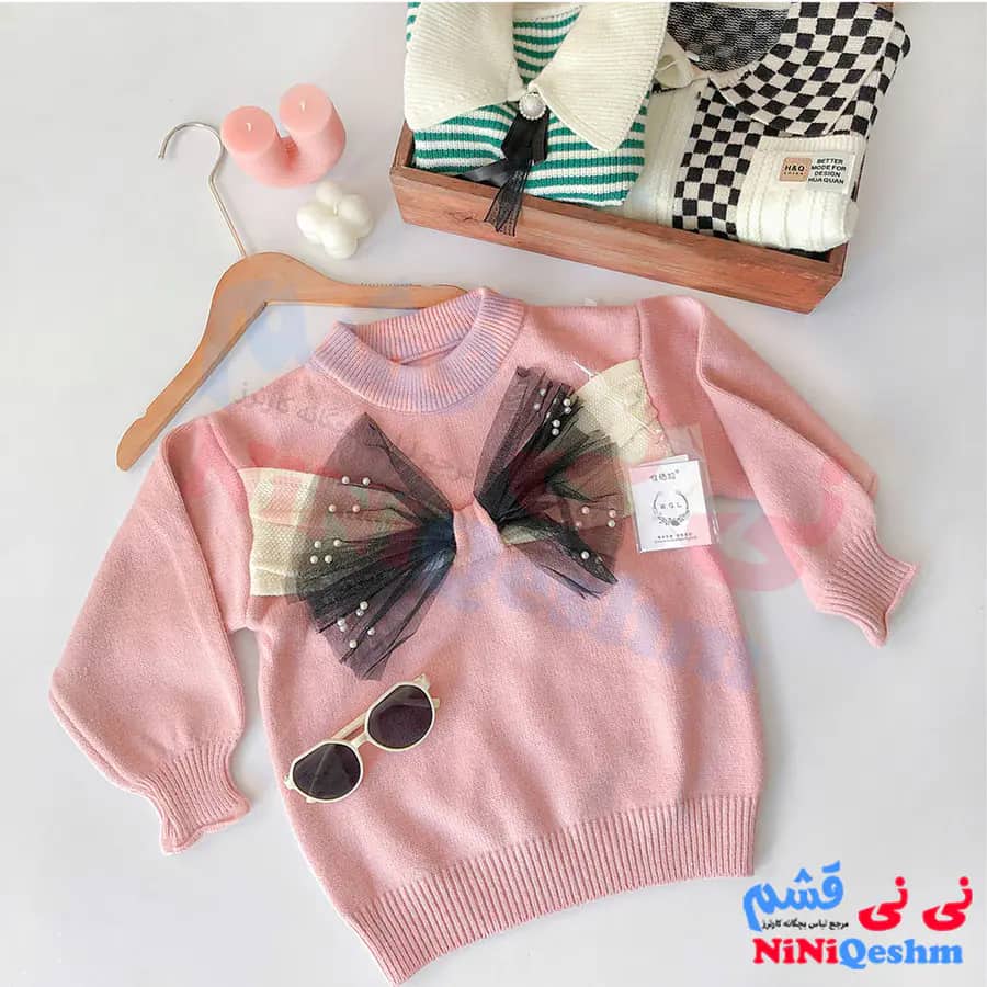 بلوز بافت بچه گانه کد 21202