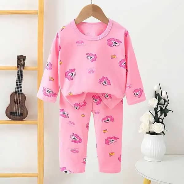 بلوز شلوار راحتی بچه گانه کد 21669