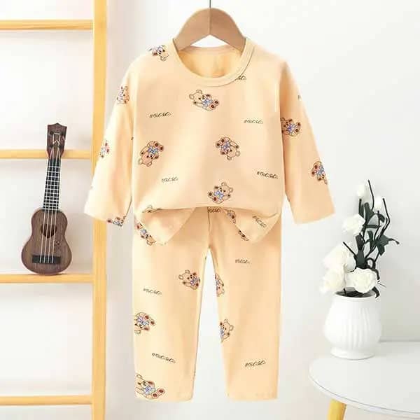 بلوز شلوار راحتی بچه گانه کد 21679