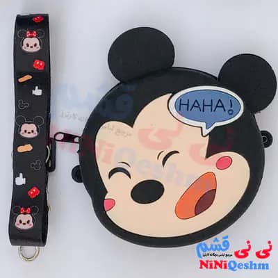 کیف سیلیکونی فانتزی بچگانه طرح میکی کد 001