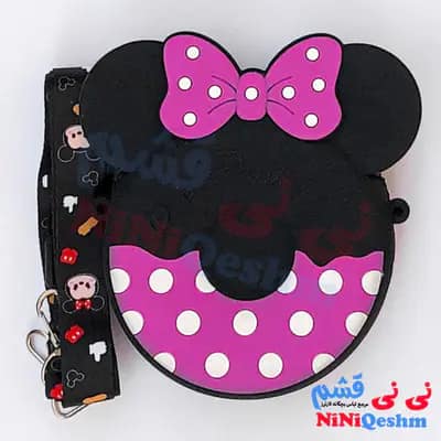 کیف سیلیکونی فانتزی بچگانه طرح دونات میکی کد 003