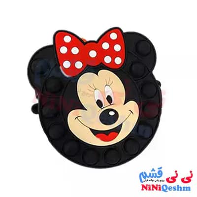 کیف سیلیکونی فانتزی بچگانه طرح میکی کد 006