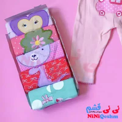 پک پنج عددی شلوار کارترزلاو دخترانه کد 10013