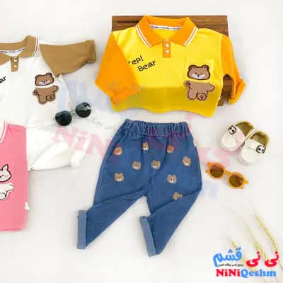 بلوز شلوار بچه گانه کد 21150