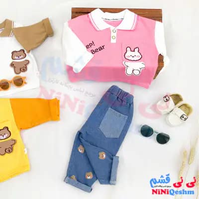 بلوز شلوار بچه گانه کد 21151