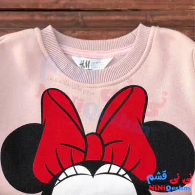 ست بلوز و شلوار دخترانه بچه گانه مدل مینی موس برند H&M