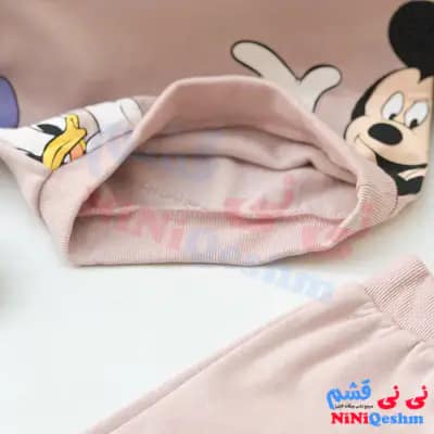 ست بلوز شلوار بچه گانه دخترانه طرح مینی موس برند اچ اند ام