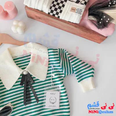 بلوز بافت بچه گانه کد 21207