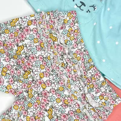 سه تکه تابستانی دخترانه کارترز کد 21625