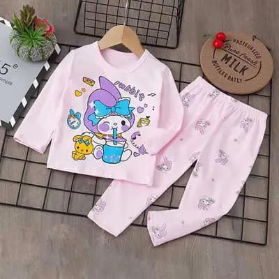 بلوز شلوار راحتی بچه گانه کد 21660