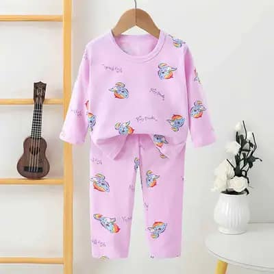 بلوز شلوار راحتی بچه گانه کد 21670