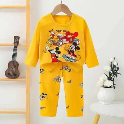 بلوز شلوار راحتی بچه گانه کد 21681