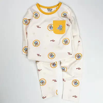 بلوز شلوار راحتی بچه گانه کد 21695