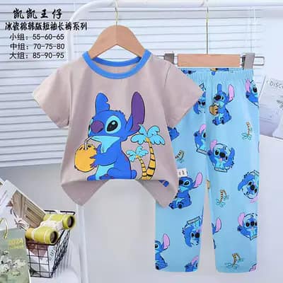 بلوز شلوار راحتی بچه گانه کد 21868