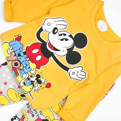 بلوز شلوار راحتی بچه گانه کد 21908