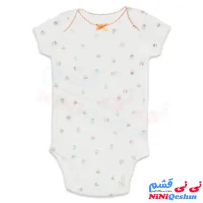 بادی زیر دکمه ای دخترانه کارترز پک 4 عددی