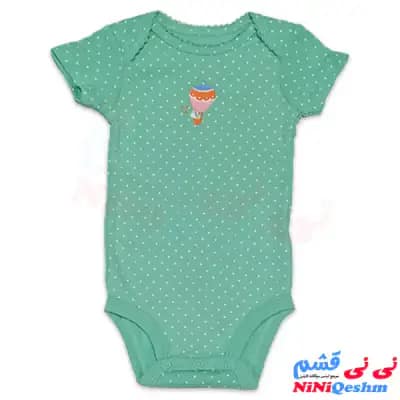 بادی زیر دکمه ای دخترانه کارترز پک 4 عددی