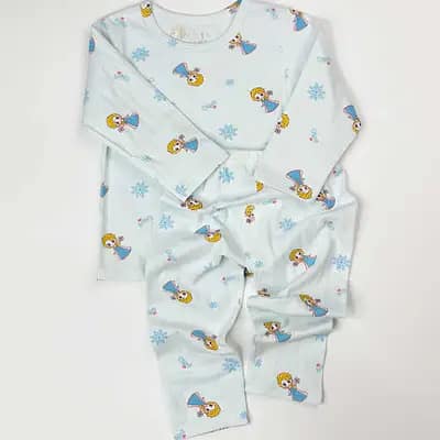 بلوز شلوار راحتی بچه گانه کد 21689