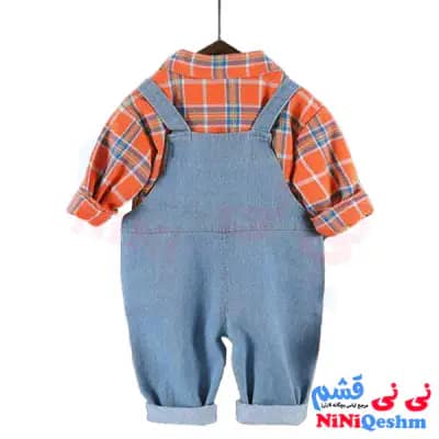 ست بیلر و پیراهن بچگانه وارداتی Fashion Happyiness کد 2309