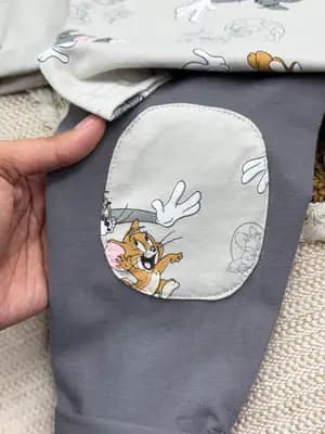 ست بلوز و شلوار بچگانه طرح تام و جری Tom &amp; Jerry کد 22103