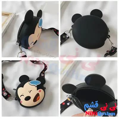 کیف سیلیکونی فانتزی بچگانه طرح میکی کد 001