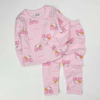 بلوز شلوار راحتی بچه گانه کد 21666