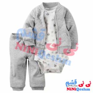 سه تکه سوییشرتی پسرانه کارترز مدل 6126