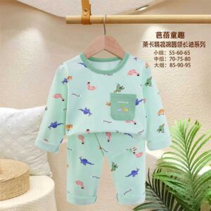 بلوز شلوار راحتی بچه گانه کد 21751