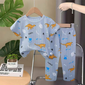 بلوز شلوار راحتی بچه گانه کد 21811