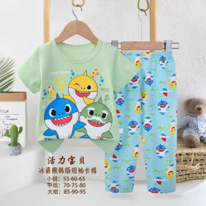 بلوز شلوار راحتی بچه گانه کد 21815