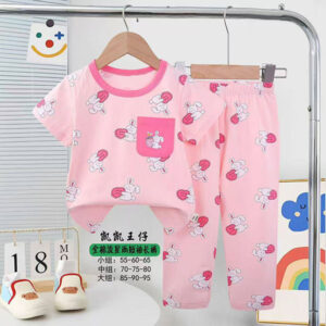 بلوز شلوار راحتی بچه گانه کد 21857