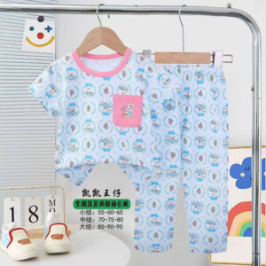 بلوز شلوار راحتی بچه گانه کد 21862