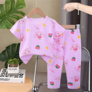 بلوز شلوار راحتی بچه گانه کد 21899